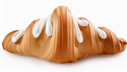 Line Of Frosting Cream Isolated