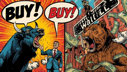 Obraz premium tiger and lion