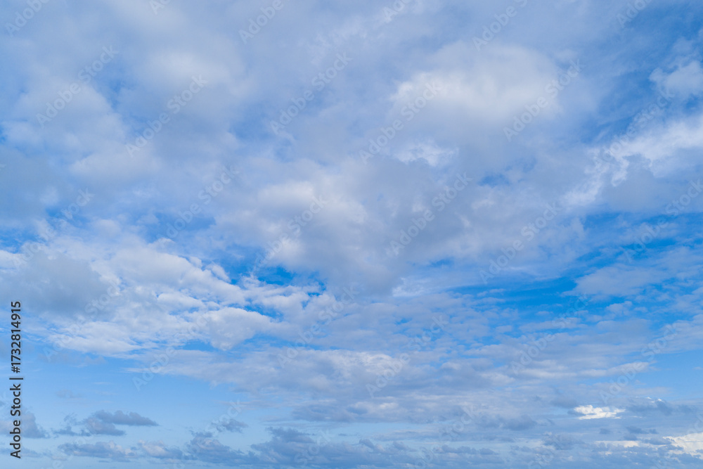 Wall mural cloudy atmospheric backdrop. morning sky with cloud. sky and cloud formation. weather cloudscape. sk