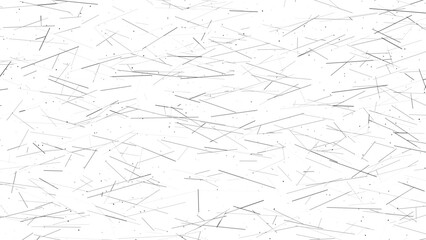 Minimal thin line abstract seamless pattern with random strokes on white background for digital wallpaper stationery fabric wrapping paper and modern design use