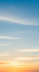 Obraz premium Sunset Sky with Clouds.