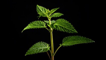Close-up of vibrant green plant
