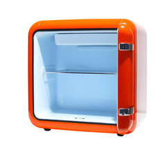 Photo of mini-fridge isolated on transparent background