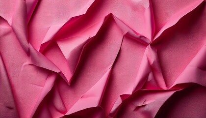 Texture Crumpled Pink Paper
