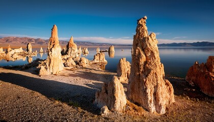 The Needles At Pyramid Lake Nevada