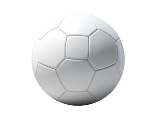 soccer ball isolated on white