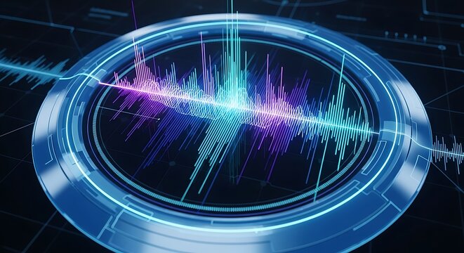 Audio Waveform Visualization.