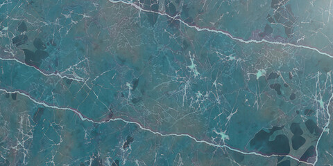 Abstract teal marble texture background with white veins, a luxurious and elegant pattern for interior design and decorative purposes, creating a sophisticated aesthetic