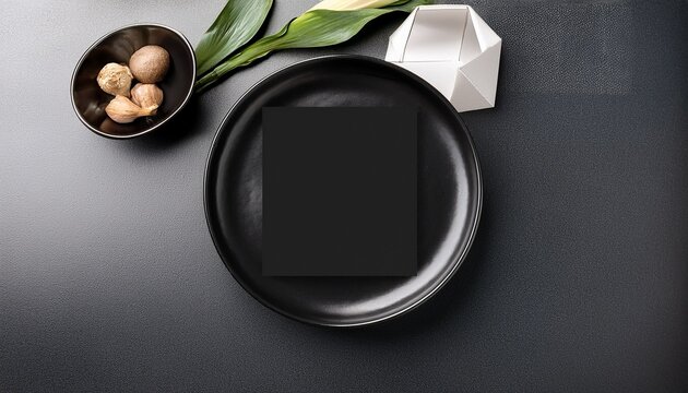 Black Aprin Mockup