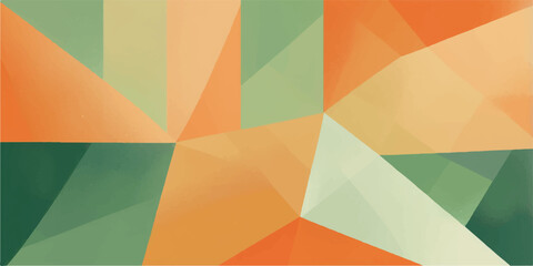 An abstract colorful geometric pattern with a rainbow triangle mosaic texture is a modern vector illustration design concept for web wallpaper and decoration