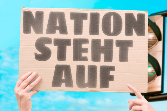 “Nation Steht Auf” People rise when identity feels threatened.
NATION. PEOPLE. PRIDE. UNITY. FUTURE. POWER