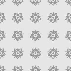 vintage seamless pattern vector design decoration ornament gray