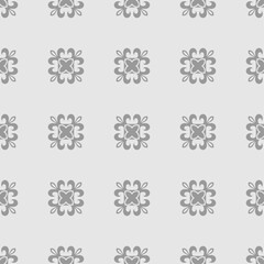 vintage seamless pattern vector design decoration ornament gray