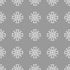 vintage seamless pattern vector design decoration ornament gray