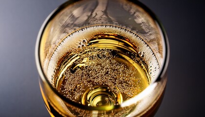 Details Von Sektglas Von Oben