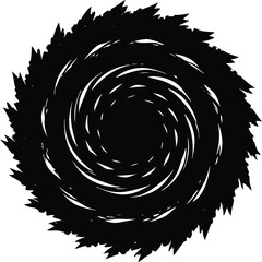 Irish themed coffee drink with whipped cream and clover design isolated on transparent background