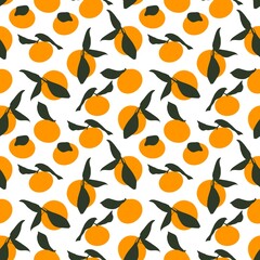 colorful lovely pattern made of tangerines