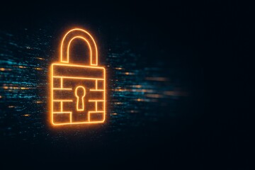 Futuristic cybersecurity concept with clean composition, ideal for tech and data privacy editorial use.