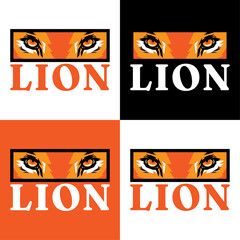 The Lion Eyes Predator Gaze