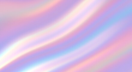 Obraz premium Abstract holographic background iridescent pastel colors and fluid shapes