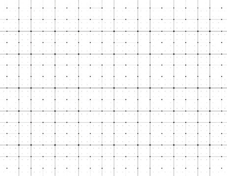 Grid paper with small dots