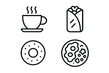 Enjoying a warm beverage and snacks at a cozy cafe on a weekend afternoon