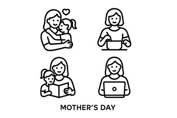 Celebrating Mother's Day with love, care, cooking, and learning activities for children