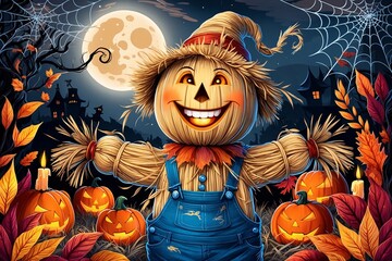 Spooky Halloween Background, Creepy Halloween Wallpaper, Gothic Halloween Backdrop, Scary Halloween Design, Halloween Festival Background