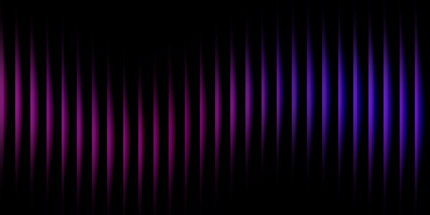 Pink to Blue Gradient Waveform Background Abstract Vertical Wavy Lines with Symmetrical Rhythm