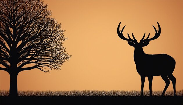 deer silhouette