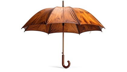 Elegant brown umbrella