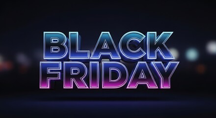 Black Friday Promotion: A vibrant digital illustration showcasing the highly anticipated Black Friday sales event, with a modern and dynamic design. 