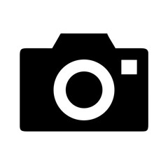 Capturing moments with a classic camera icon, perfect for photography, media, and creative projects
