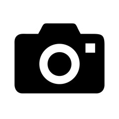 Sleek modern camera icon captures photography essence, perfect for creative projects and visual storytelling.