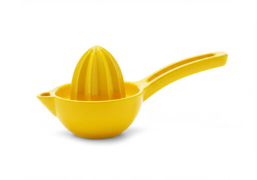 Lemon squeezer on white background