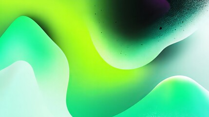 Graffitistyle abstract background with neon green blur Trendy wallpaper for posters ads or covers