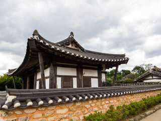 Fototapeta premium Gyochon Hanok Village, Gyeongju, South Korea