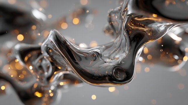 Abstract liquid forms