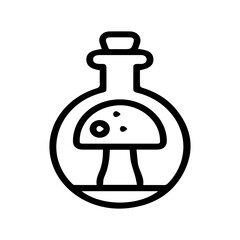 Mushroom in a Bottle