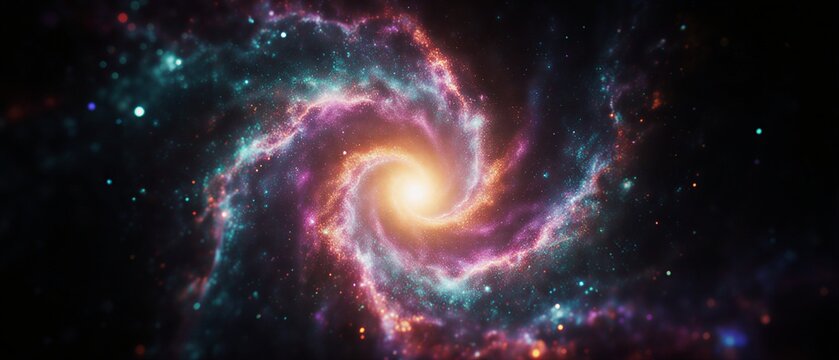 radiant energy sphere emitting concentric light waves in a dark cosmic void | science, technology, space, energy, abstract theme