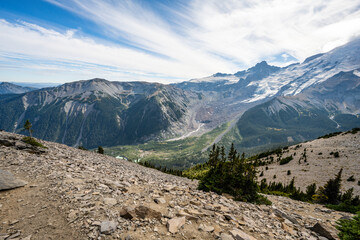 Mount Rainier National Park on the Sunrise side of the park in the fall of 2025