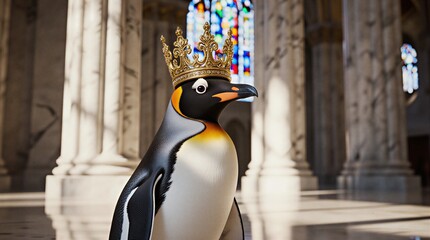 golden crown resting on a candlelit church interior showcasing religious elegance | religion, wedding, ceremony, holiday, faith theme