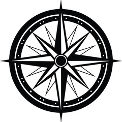 compass navigation vector illustration on white ba (1).eps