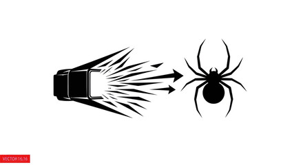 Crawling threats scanning the digital landscape with analytical precision concept