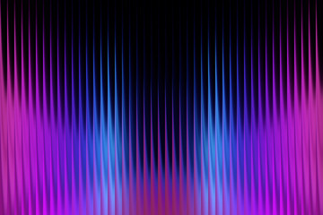 Abstract background with vertical lines of purple and blue light