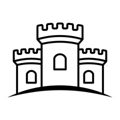 Fototapeta premium history Line Icon