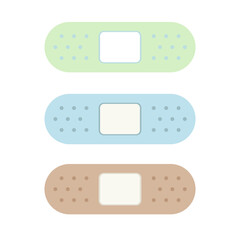 絆創膏のイラスト素材