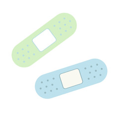絆創膏のイラスト素材