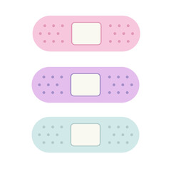絆創膏のイラスト素材