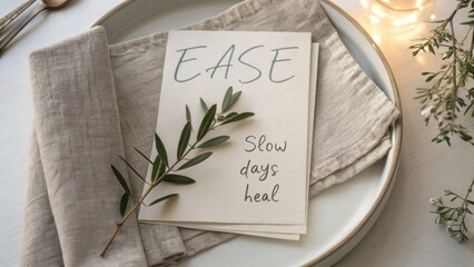 Mindful Dining: "Ease" and Wellbeing